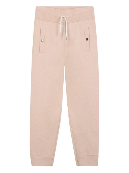  Chloé Kids Logo Knitted Trousers - Neutrals 