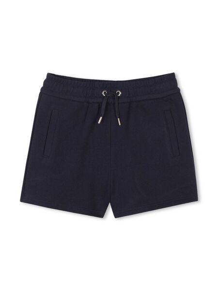  Chloé Kids Organic-cotton Shorts - Blue 
