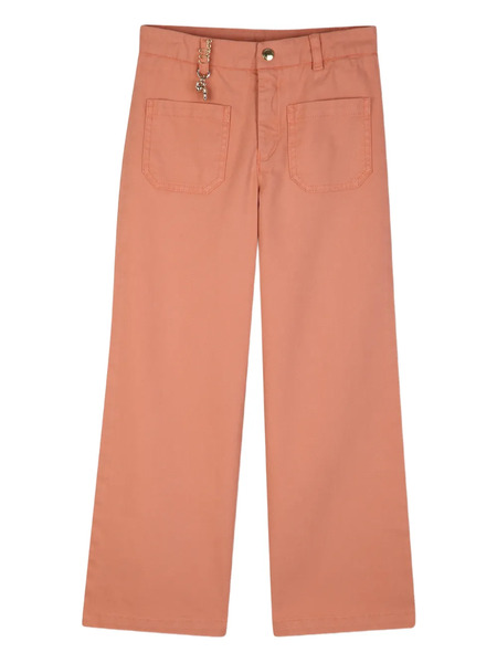  Chloé Kids Patch Pocket Charm Trousers - Pink 