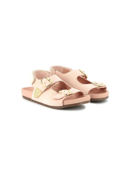  Chloé Kids Slingback Slides - Pink 