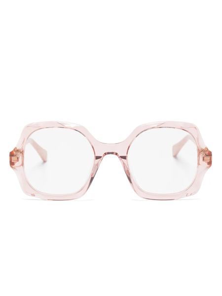  Chloé Kids Square-frame Glasses - Pink 