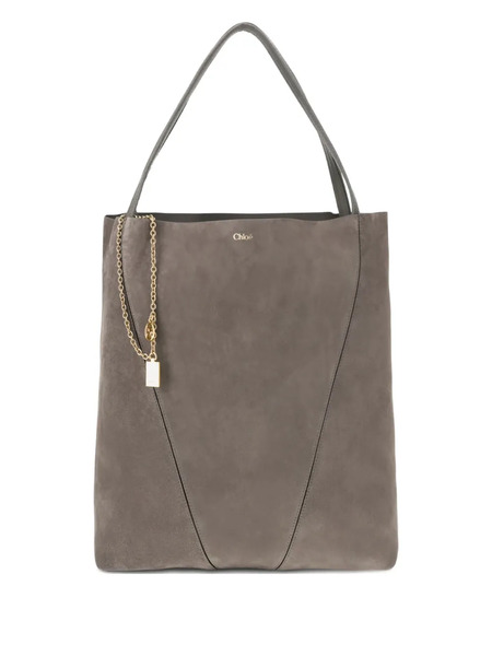  Chloé Large Spin Tote Bag - Grey 