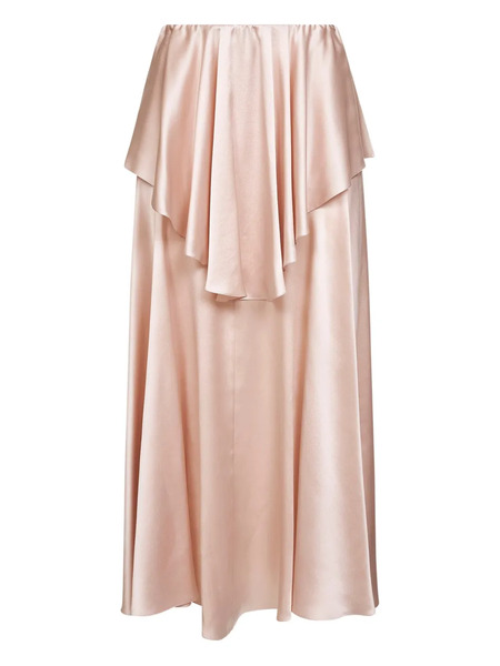  Chloé Layered Midi Skirt - Pink 