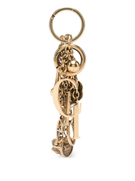  Chloé Logo Keyring Chain - Gold 