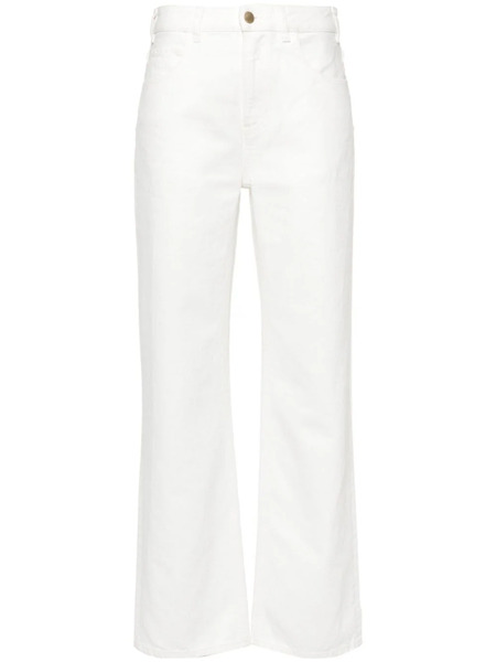  Chloé Low-rise Flared Jeans - White 
