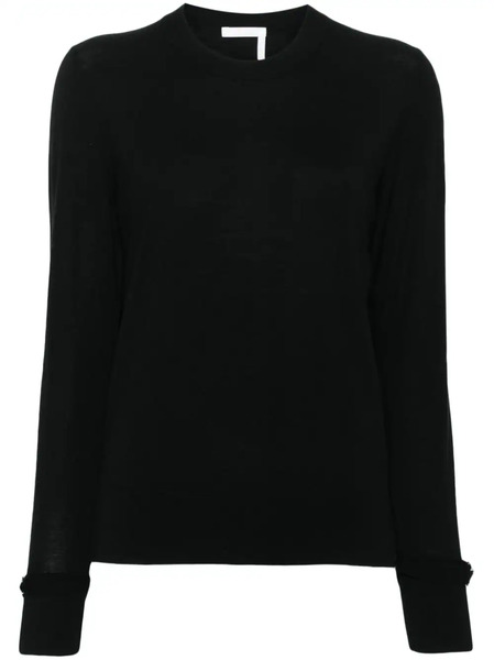  Chloé Marcie-buckled Jumper - Black 