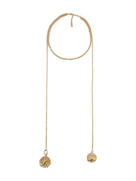  Chloé Medals-embellishment Necklaces - Gold 