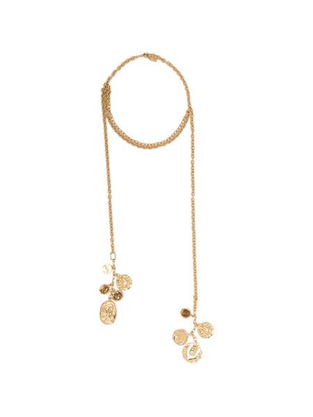  Chloé Medals Necklace - Gold 