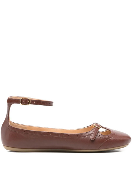  Chloé Misty Ballet Flats - Brown 