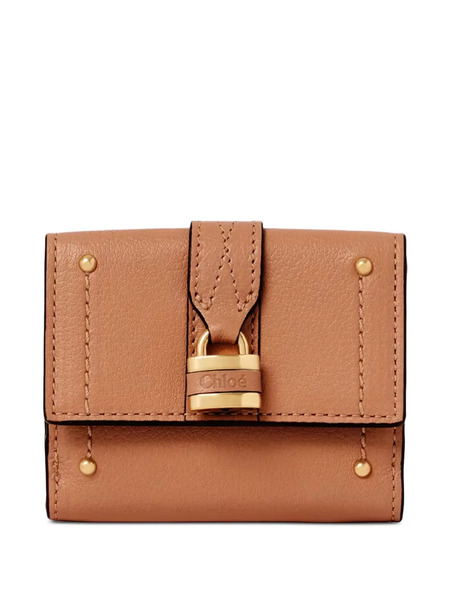  Chloé Padlock-detail Wallet - Neutrals 