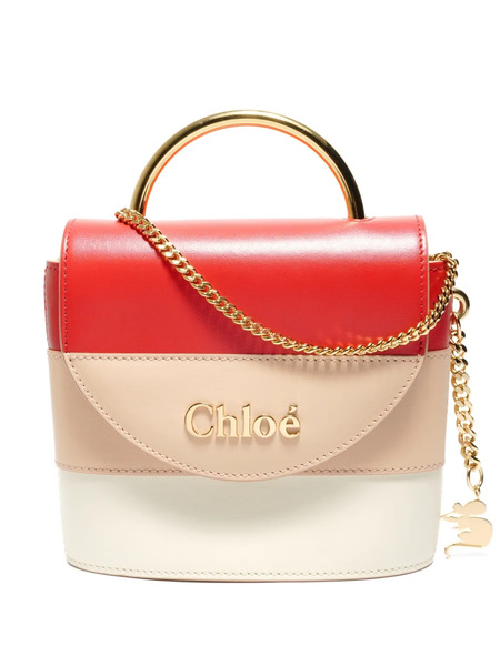  Chloé Pre-owned 2010-2020s Aby Lock Tote Bag - Red 
