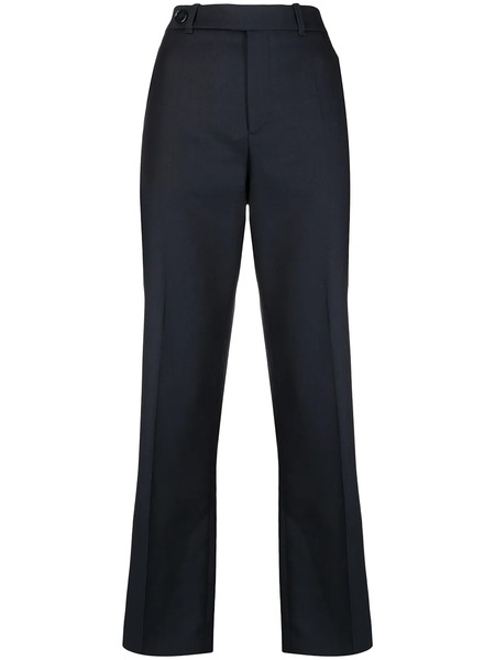  Chloé Pressed-crease Four-pocket Tailored Trousers - Blue 