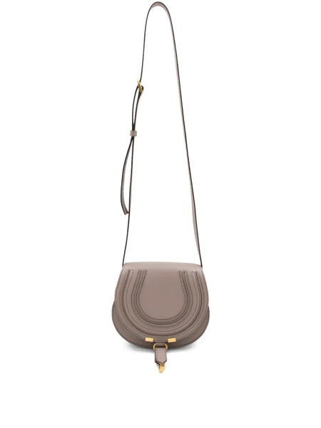  Chloé Small Marcie Curved Cross Body Bag - Purple 