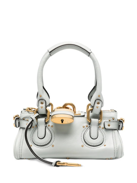  Chloé Small Paddington Shoulder Bag - Blue 