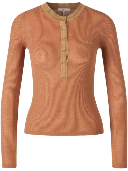  Chloé Wool Jumper - Pink 