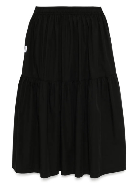  Chocoolate A-line Skirt - Black 