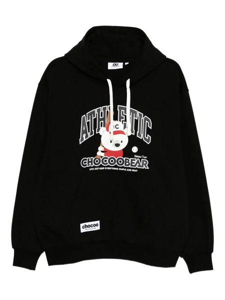  Chocoolate Chocoo Bear Hoodie - Black 