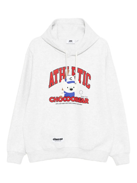  Chocoolate Chocoo Bear Hoodie - Grey 