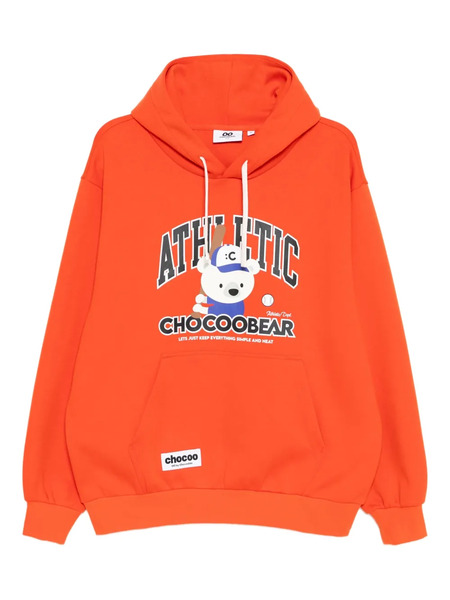  Chocoolate Chocoo Bear Hoodie - Orange 