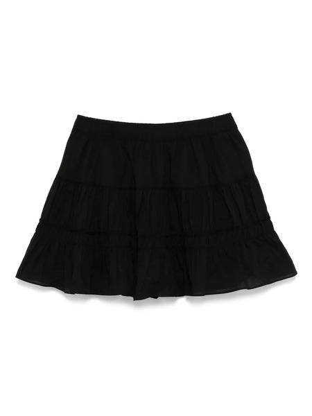  Chocoolate Cotton Skirt - Black 