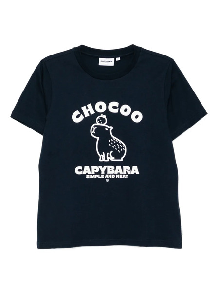  Chocoolate Cotton T-shirt - Blue 