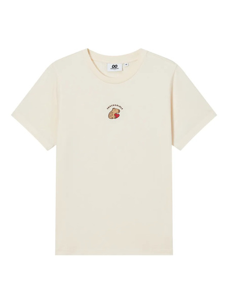  Chocoolate Cotton T-shirt - Neutrals 