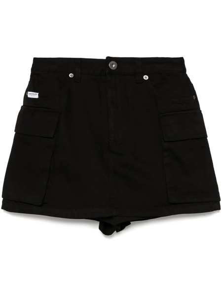  Chocoolate Denim Skort - Black 