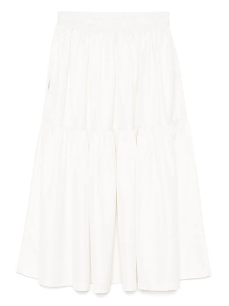  Chocoolate Drawstring Skirt - White 