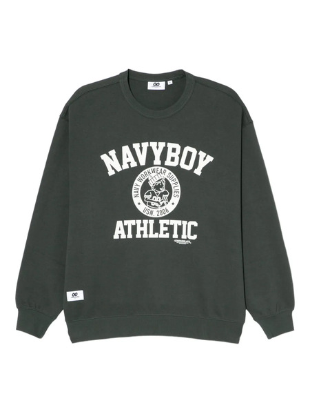  Chocoolate Graphic-print Sweatshirt - Green 