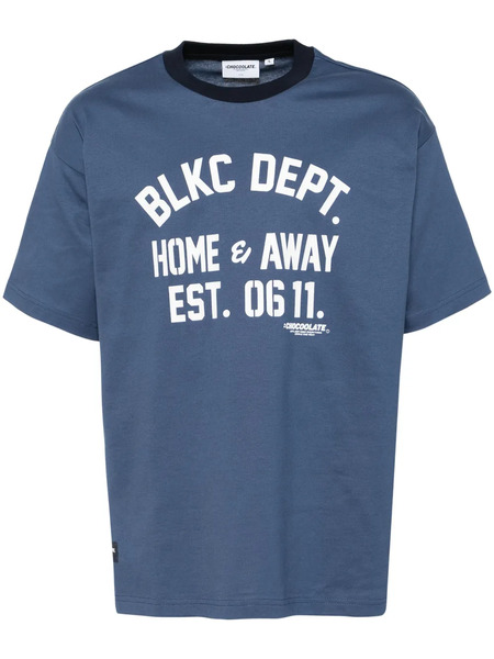  Chocoolate Graphic-print T-shirt - Blue 