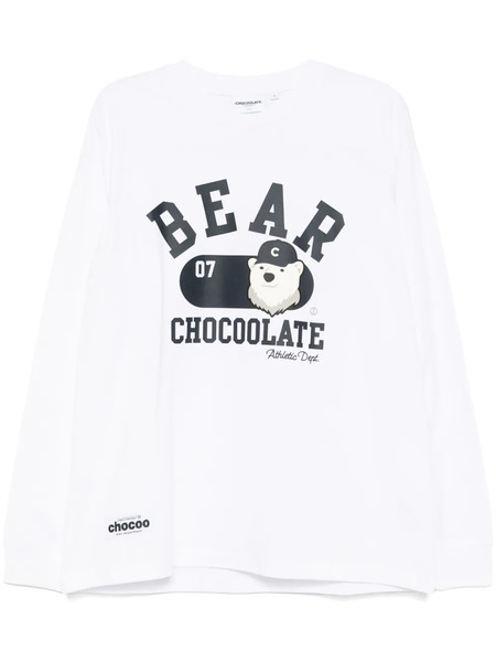  Chocoolate Graphic-print T-shirt - White 