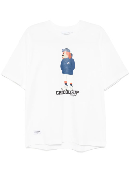  Chocoolate Graphic-print T-shirt - White 