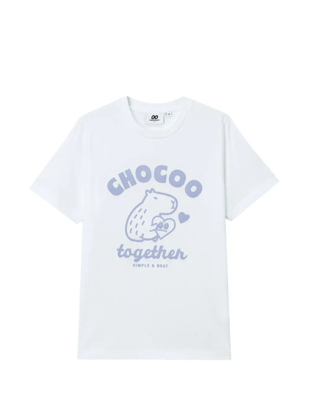  Chocoolate Graphic-print T-shirt - White 