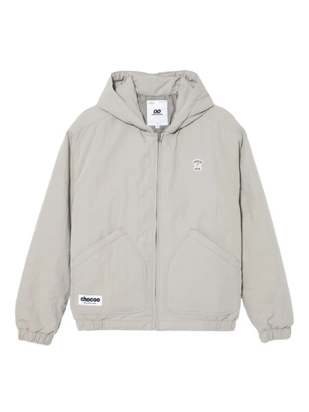  Chocoolate Logo-embossed Jacket - Grey 