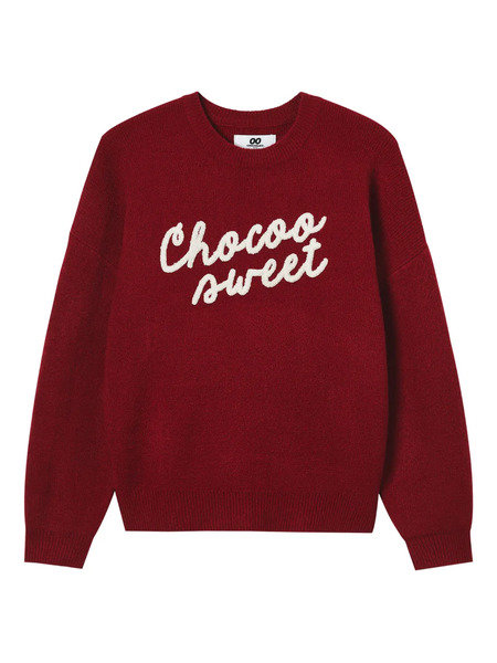  Chocoolate Logo-embroidered Crew-neck Sweater 