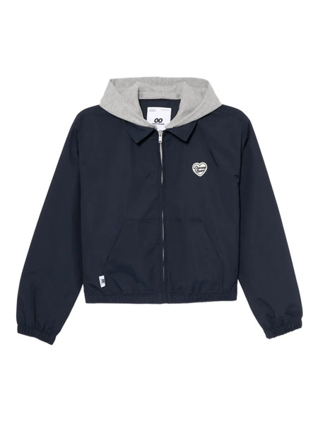  Chocoolate Logo-embroidered Jacket - Blue 