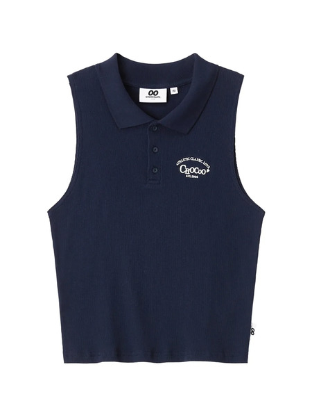  Chocoolate Logo-embroidered Polo Shirt - Blue 
