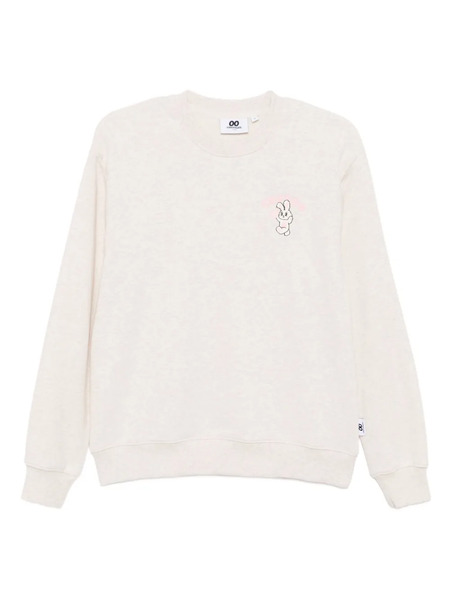  Chocoolate Logo-embroidered Sweatshirt - Neutrals 