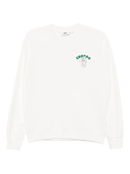  Chocoolate Logo-embroidered Sweatshirt - White 