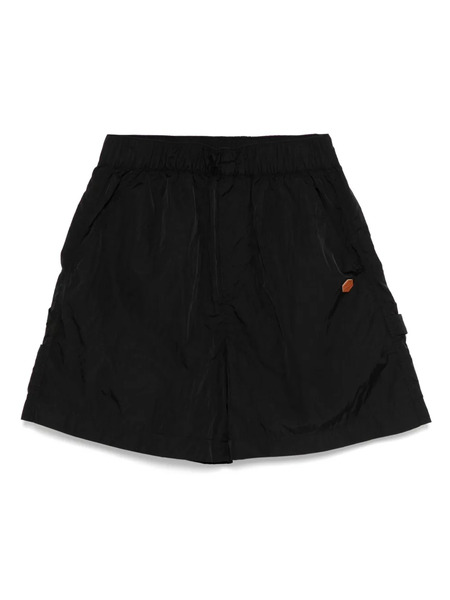  Chocoolate Logo-patch Shorts - Black 