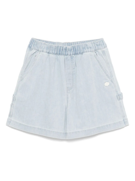  Chocoolate Logo-patch Shorts - Blue 