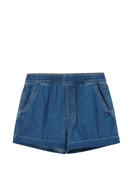  Chocoolate Logo-patch Shorts - Blue 