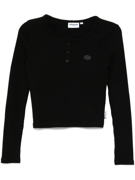  Chocoolate Logo-patch T-shirt - Black 