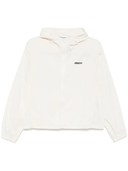  Chocoolate Logo-print Jacket - White 