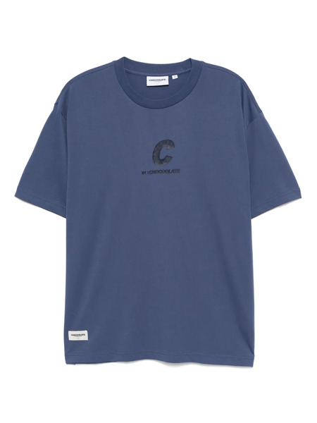  Chocoolate Logo-print T-shirt - Blue 