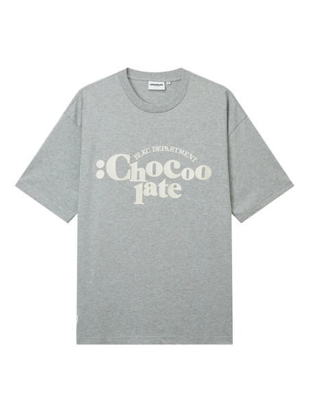  Chocoolate Logo-print T-shirt - Grey 
