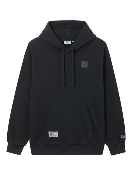 Chocoolate Patch-detail Hoodie - Black 