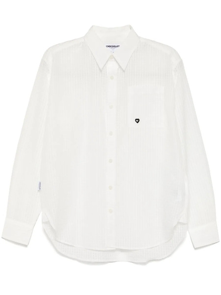  Chocoolate Patterns Shirt - White 