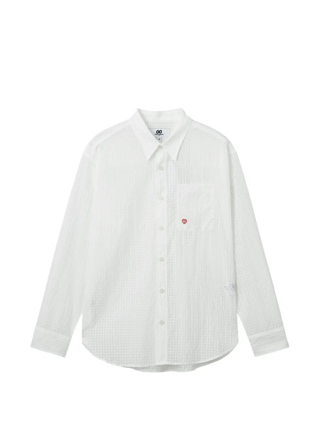  Chocoolate Pocket-detail Button-up Shirt - White 