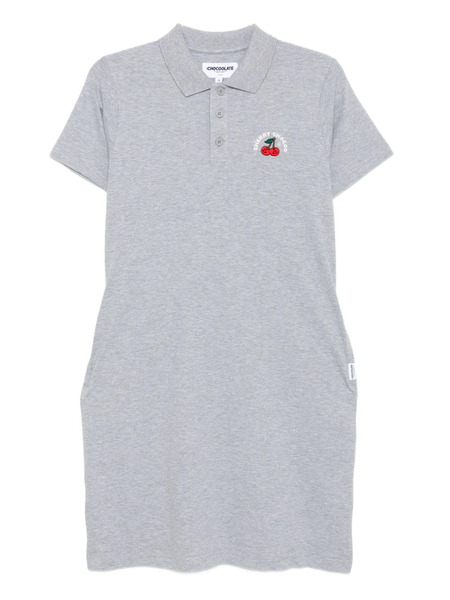  Chocoolate Polo Dress - Grey 